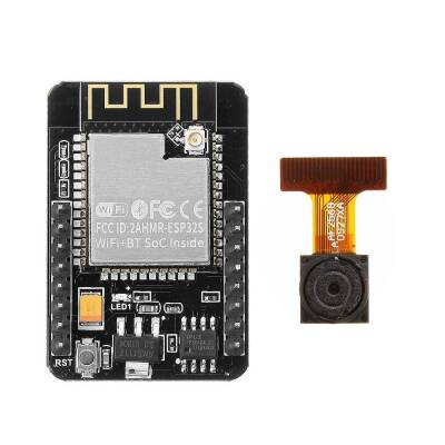 Esp32-cam Wifi Bluetooth Geliştirme Kartı + Ov2640 Kamera Modül - 1