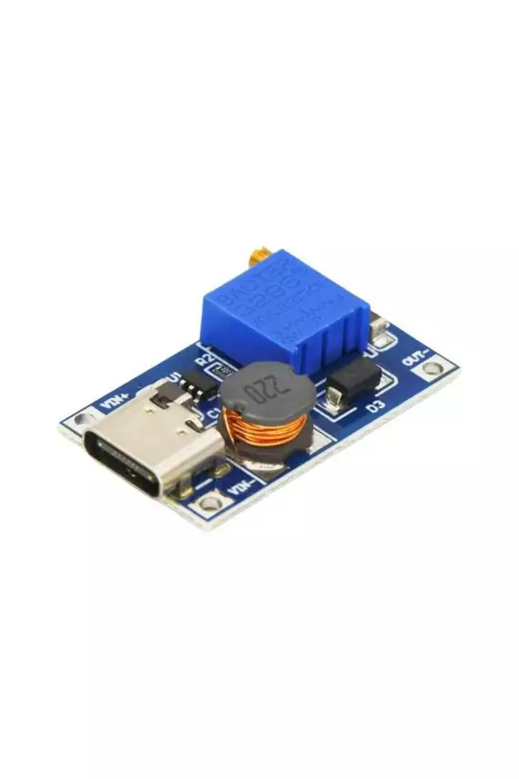 MT3608 2A DC-DC Voltaj Yükseltici Type C Soketli - 2